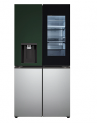 [2022] Tủ lạnh LG Dios 820L Side by side - W822SGS452 - màu Xanh rêu - Bạc